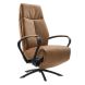 Relaxfauteuil Beltra bruin medium